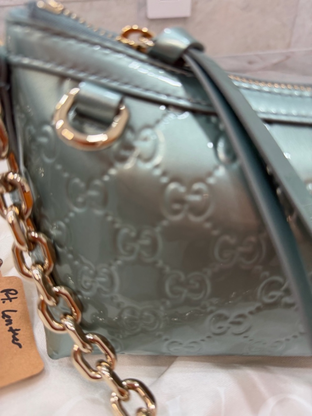 Gucci BNIB GG Emblem small shoulder bag - Picture 2 of 10